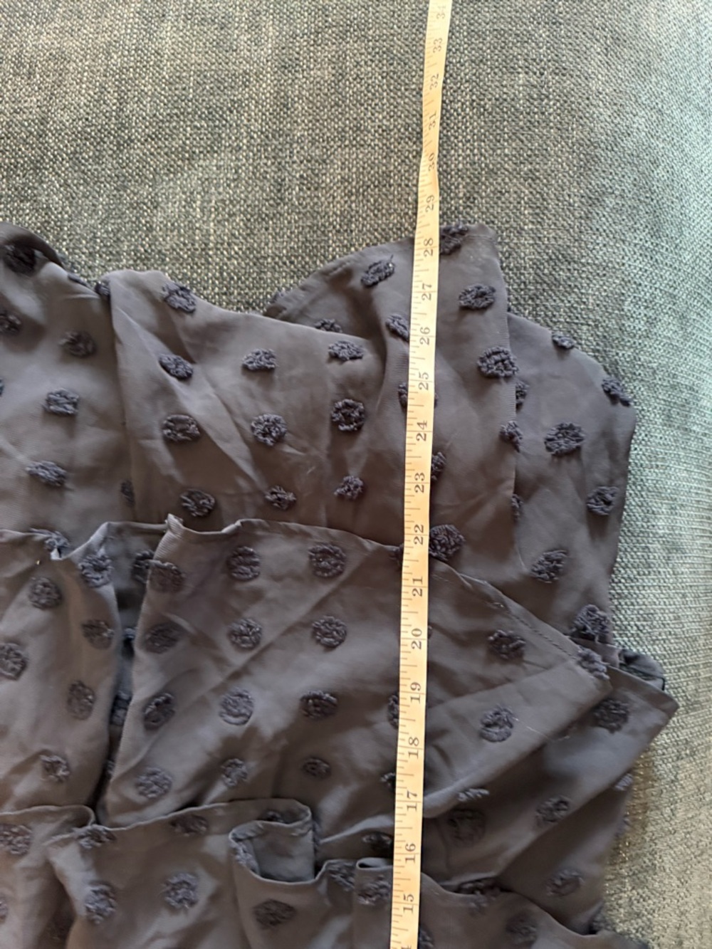 Altar'd State Navy Tiered Ruffle Mini Dress - Picture 7 of 7